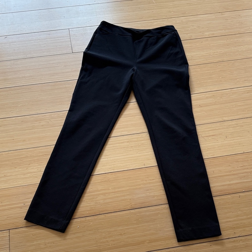 Ministry of Supply Black Knit Performance Pants